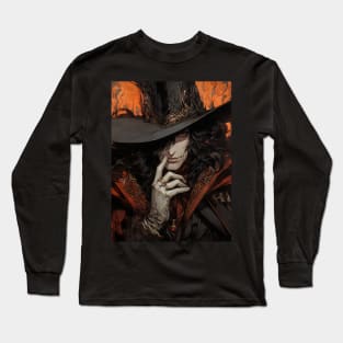 Hunters of the Dark: Explore the Supernatural World with Vampire Hunter D. Illustrations: Bloodlust Long Sleeve T-Shirt